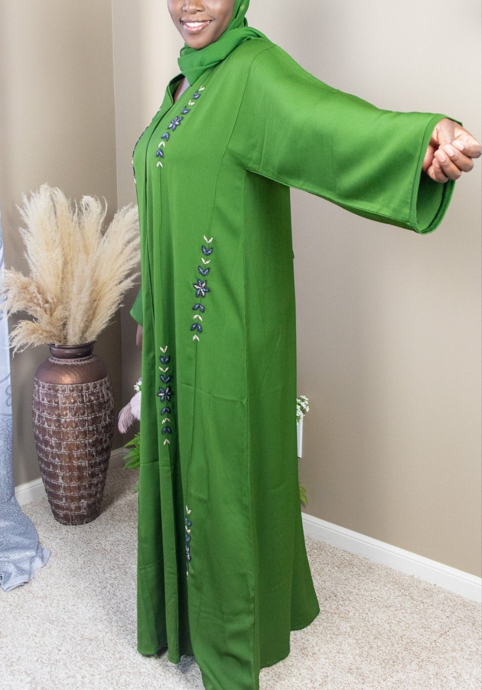 Green Abaya