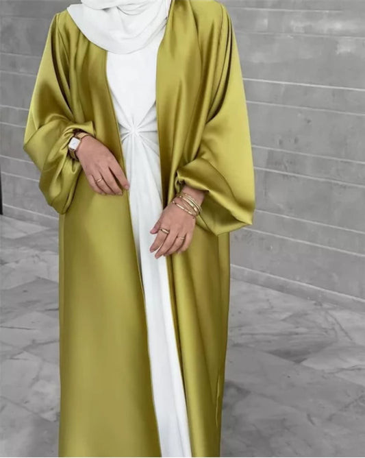 Two Piece Gold Abaya